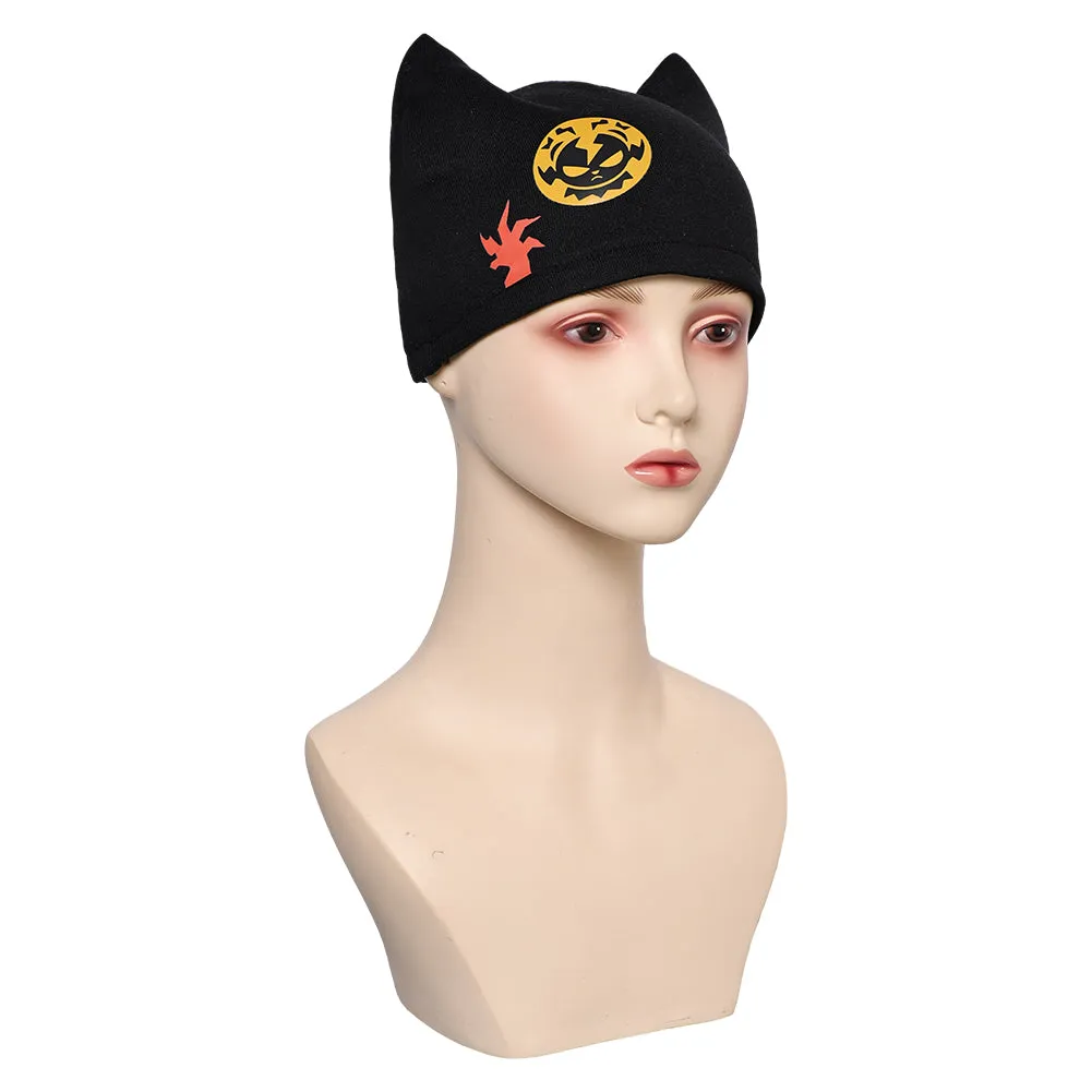 Plaworld Tower Boss Zoe Black Hat Cosplay Costume Accessories Outfits