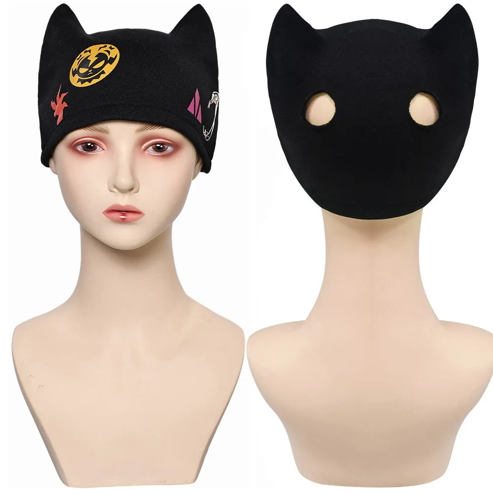Plaworld Tower Boss Zoe Black Hat Cosplay Costume Accessories Outfits