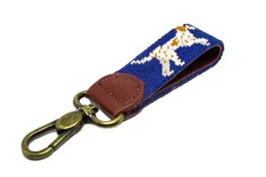 POINTER DOG NEEDLEPOINT KEY FOB™