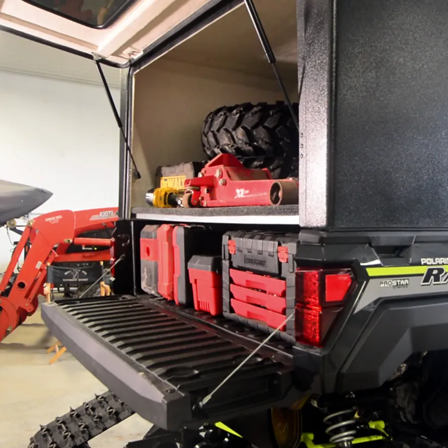 Polaris: Rugged Topper - 2 (Front and Back Windows)