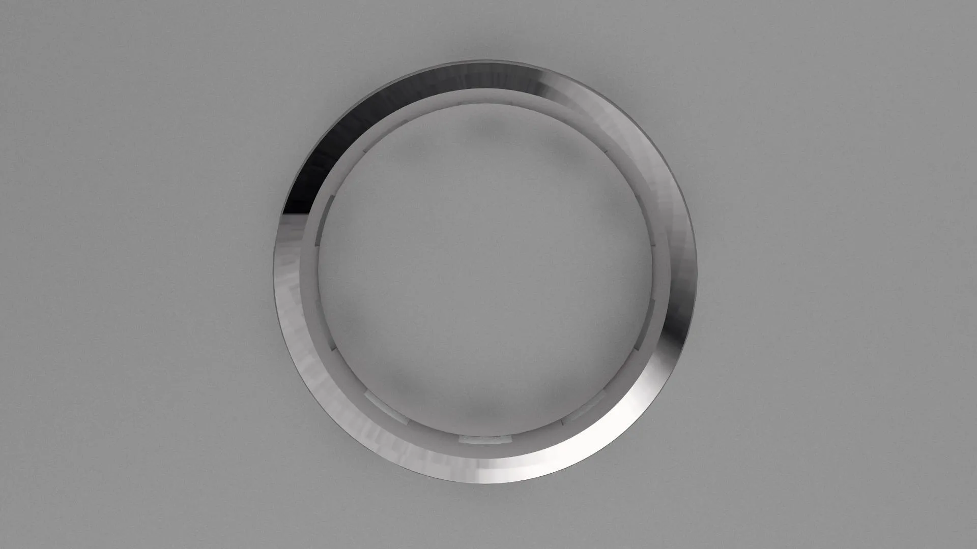 Polished Sterling Silver 6mm Cutout Wedding Band