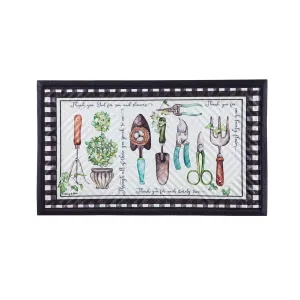 Potting Shed Embossed Floor Mat,41em2563