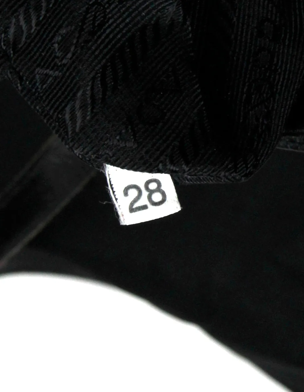 Prada Vintage Nylon/Leather Drawstring Backpack
