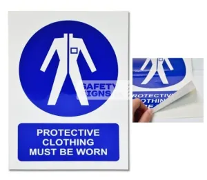 Protective Clothing Must Be Worn (M008_VNL)