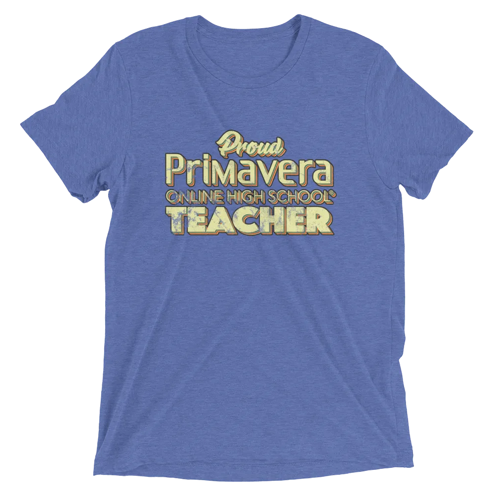Proud Primavera Teacher Vintage Style t-shirt