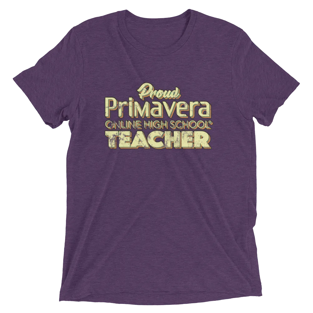 Proud Primavera Teacher Vintage Style t-shirt