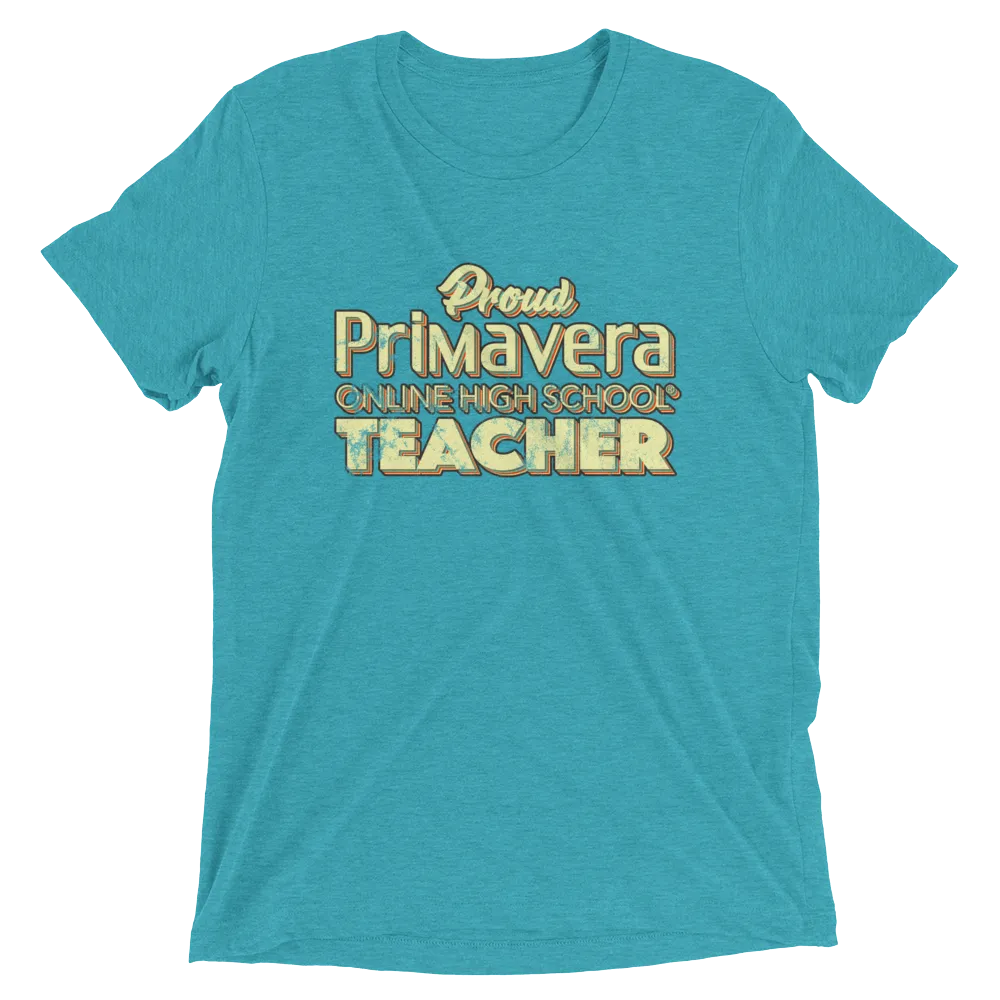 Proud Primavera Teacher Vintage Style t-shirt