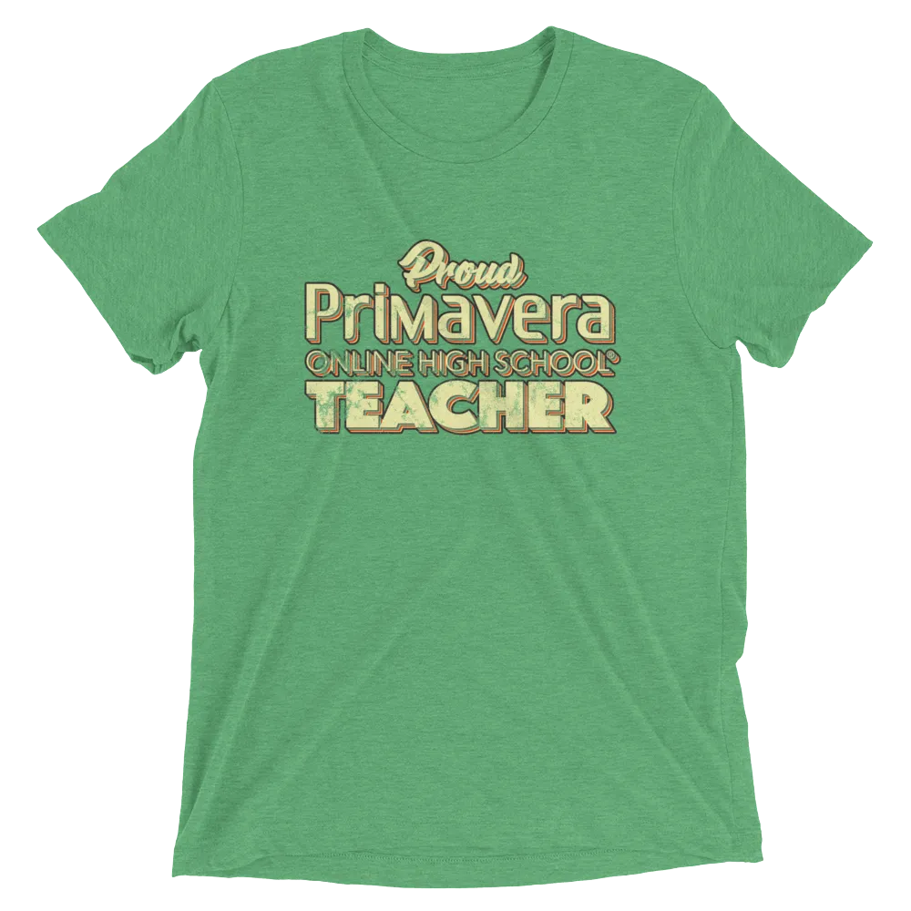 Proud Primavera Teacher Vintage Style t-shirt
