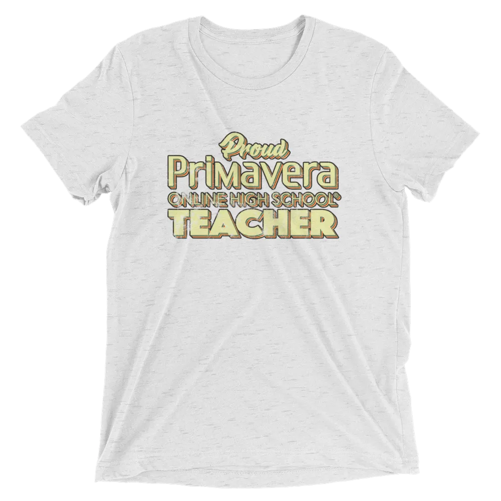 Proud Primavera Teacher Vintage Style t-shirt