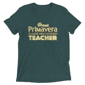 Proud Primavera Teacher Vintage Style t-shirt
