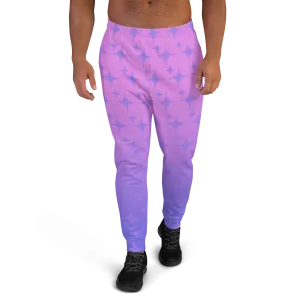 Purple Ghost Sparkle Joggers (Men's XS-3XL)