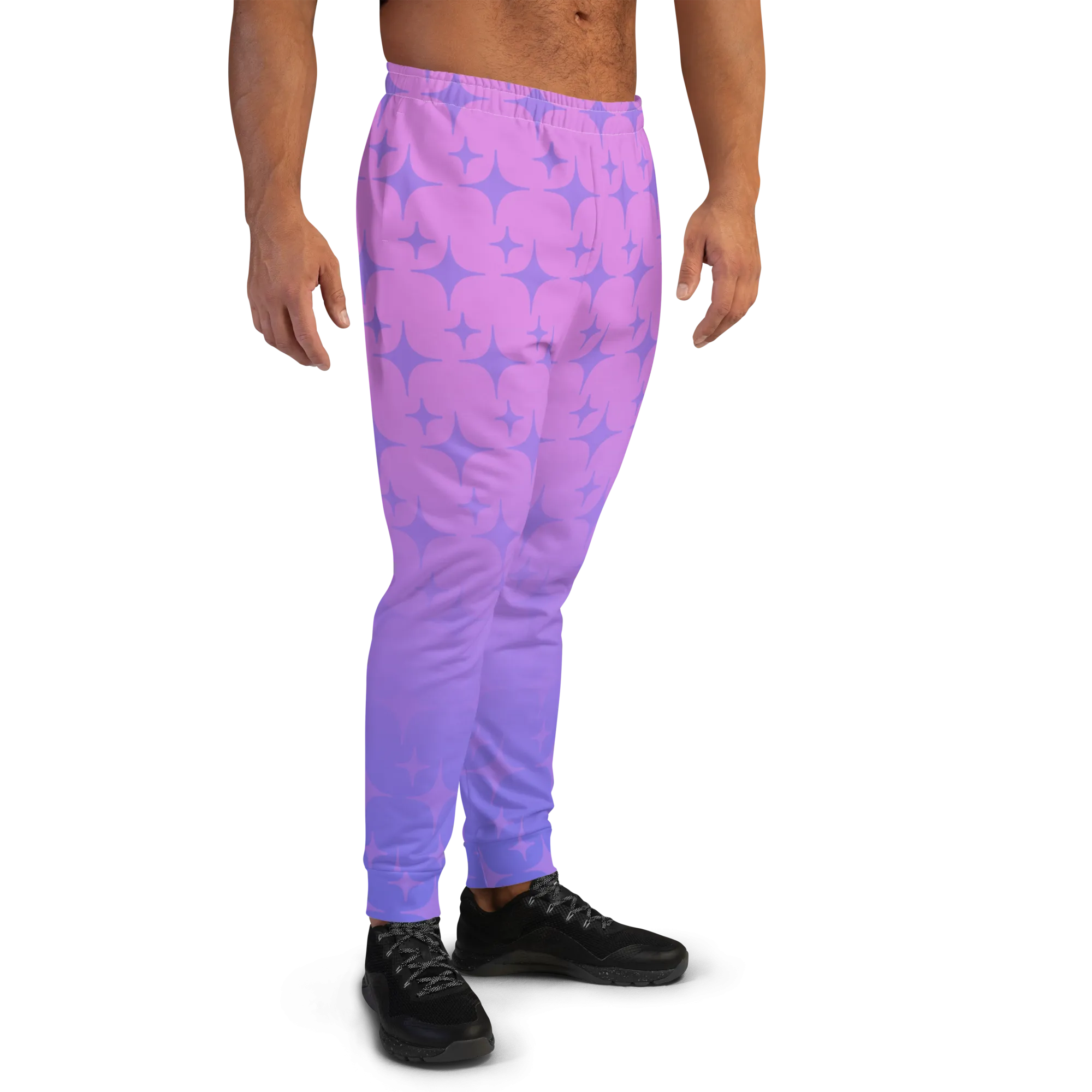 Purple Ghost Sparkle Joggers (Men's XS-3XL)