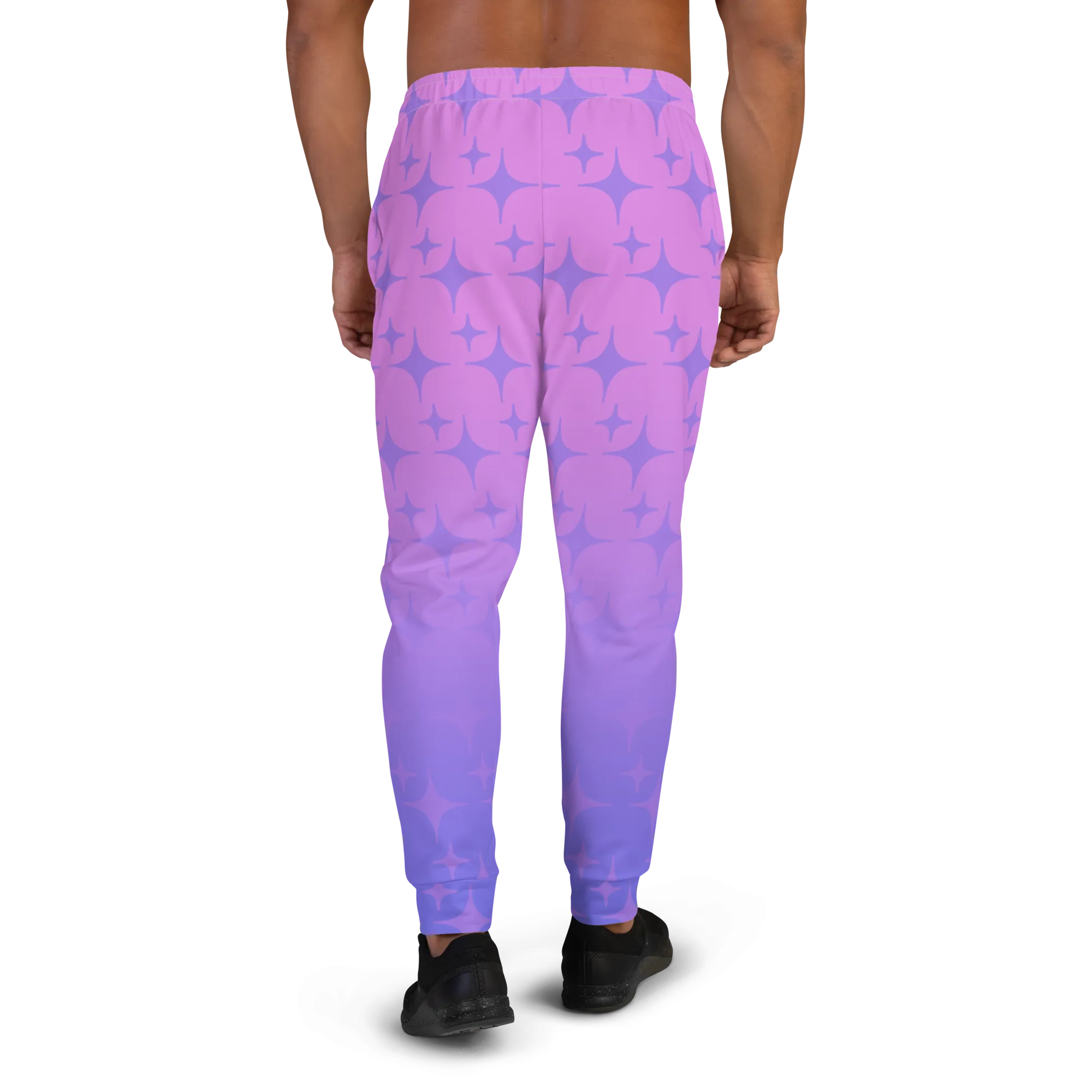 Purple Ghost Sparkle Joggers (Men's XS-3XL)