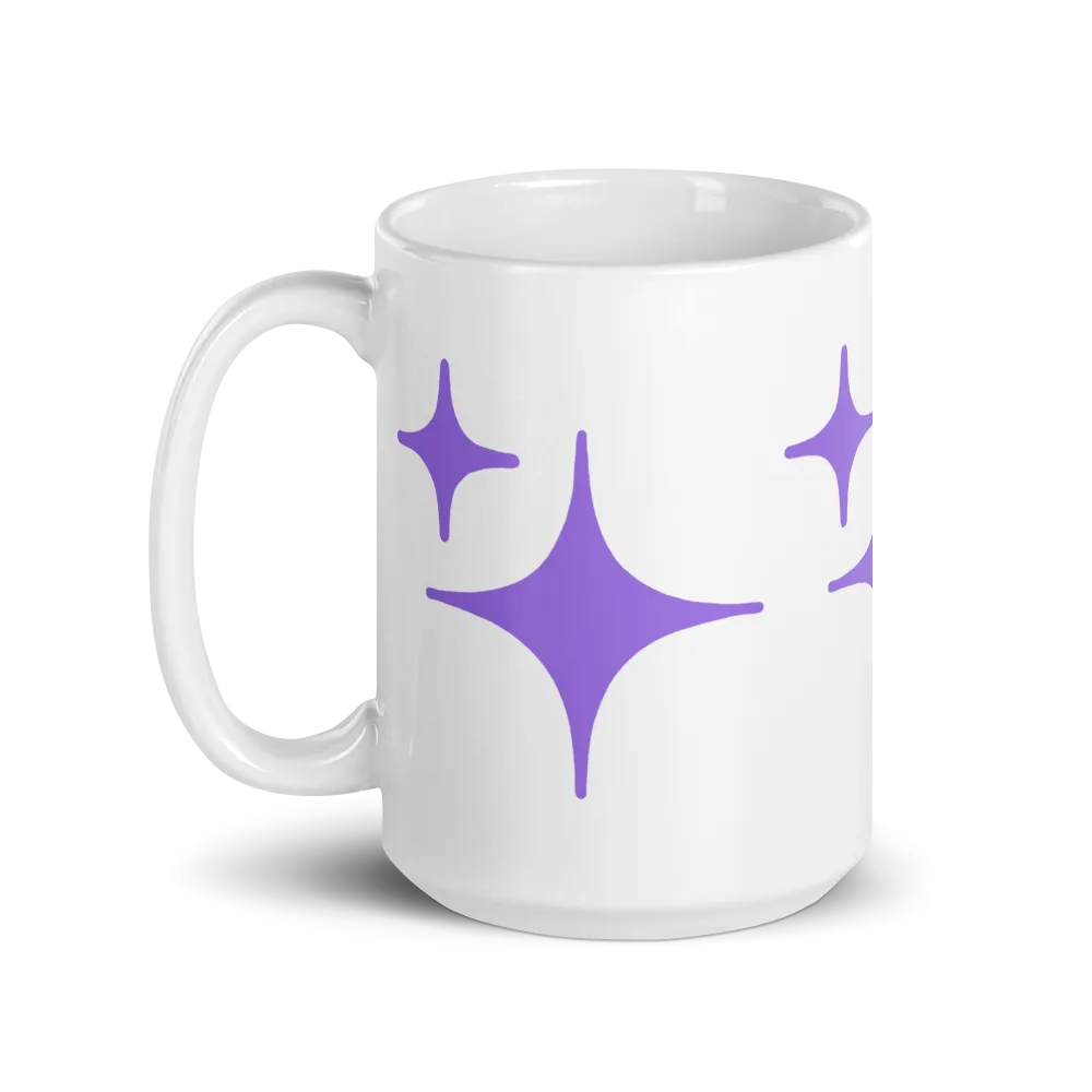 Purple Sparkle Mug