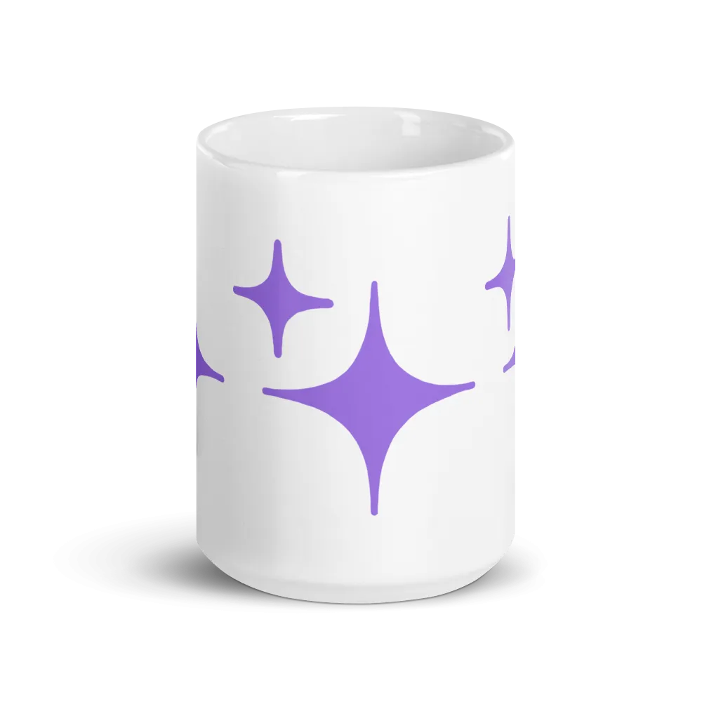 Purple Sparkle Mug