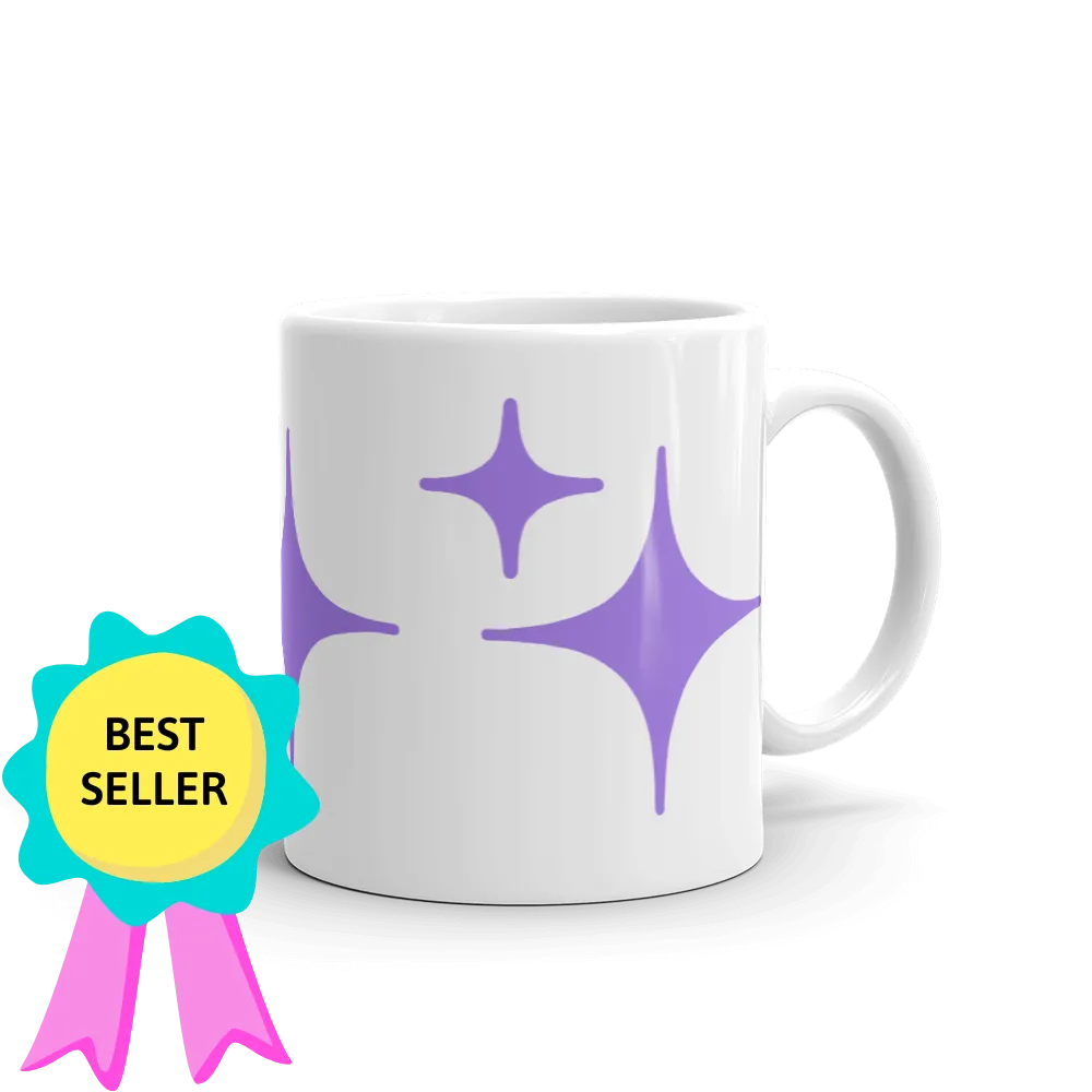 Purple Sparkle Mug