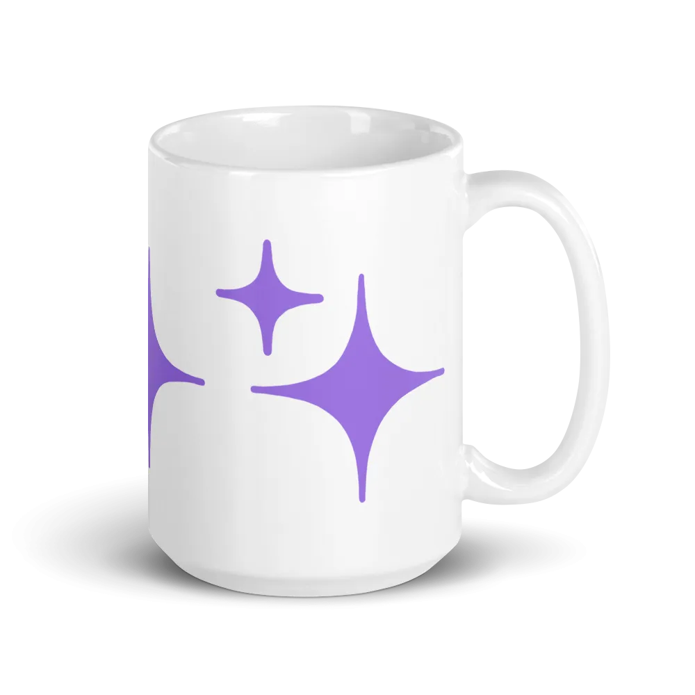 Purple Sparkle Mug