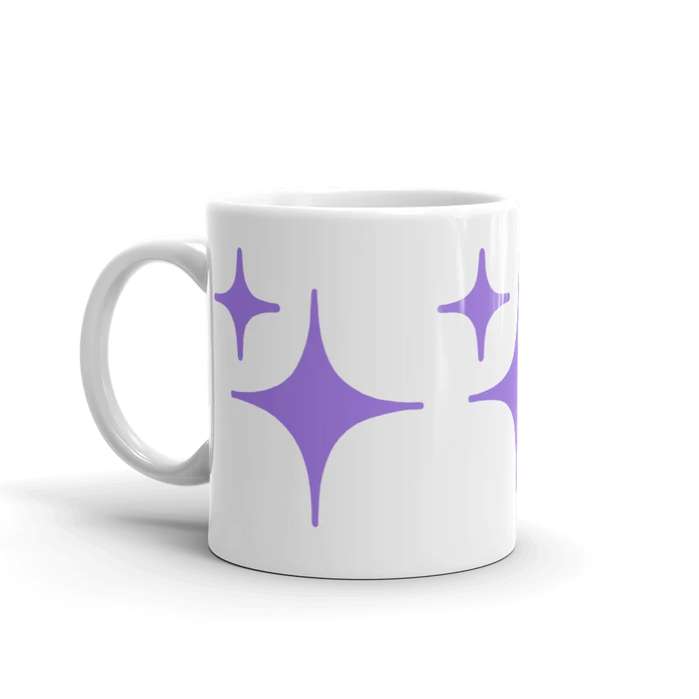 Purple Sparkle Mug