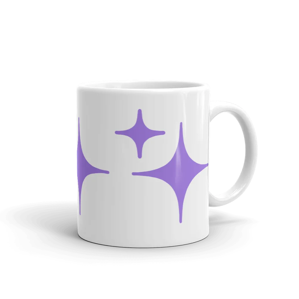 Purple Sparkle Mug