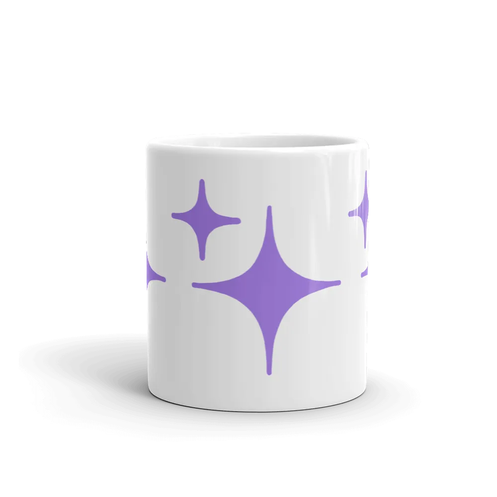 Purple Sparkle Mug