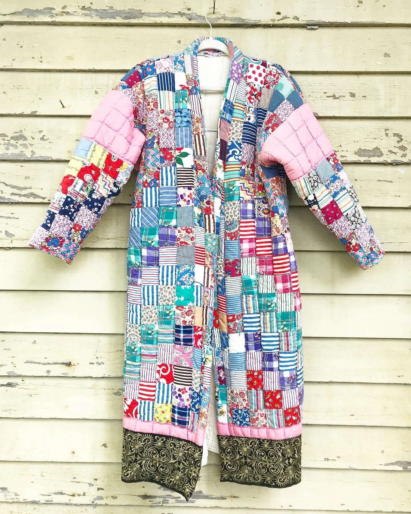 Quilted Eye Caftan