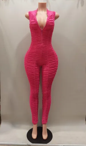 "Ruched" Jumpsuit