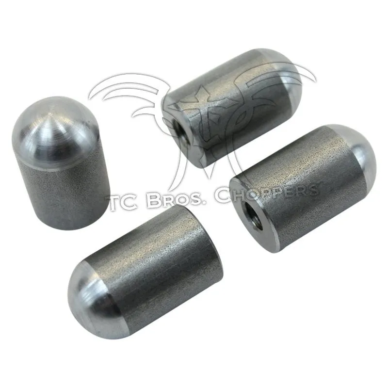 Radius Style Threaded 5/16-18 Short Length Steel Bungs by TC Bros
