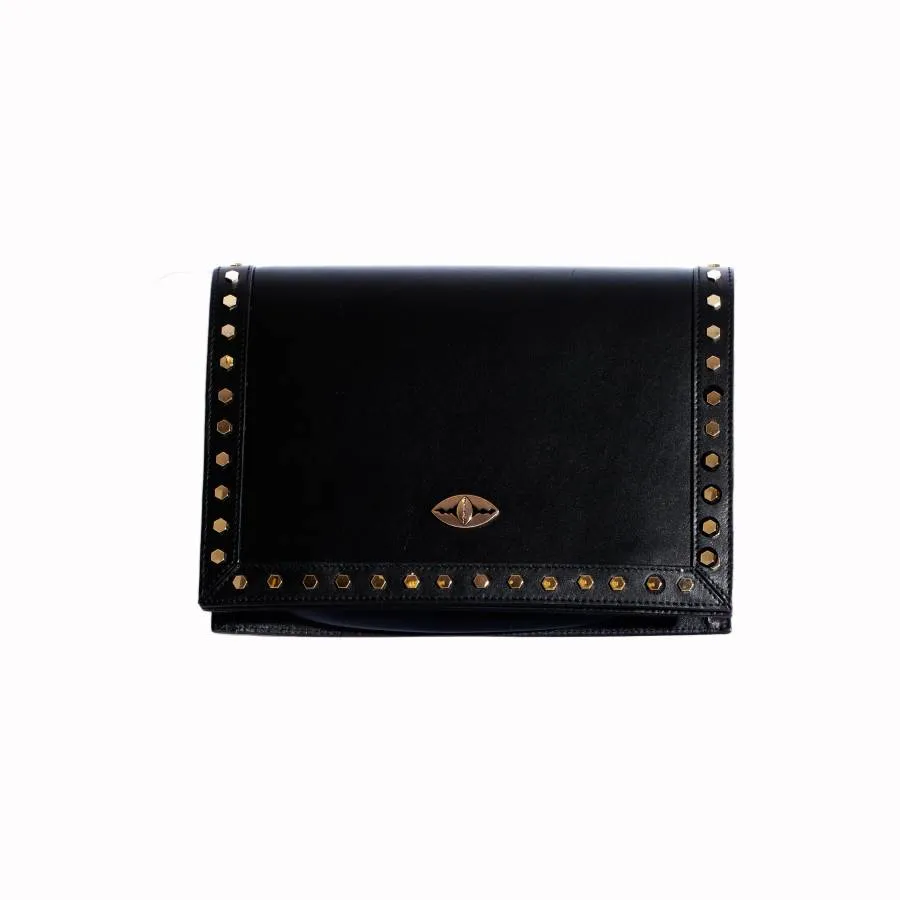 RAFAELA HANDBAG IN Black NAPPA LEATHER