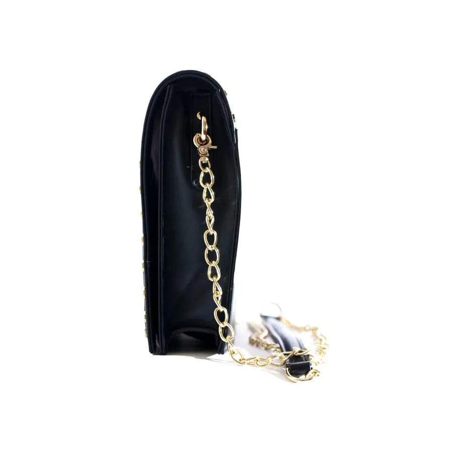 RAFAELA HANDBAG IN Black NAPPA LEATHER