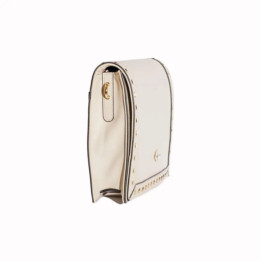Rafaela Handbag in Cream Nappa Leather