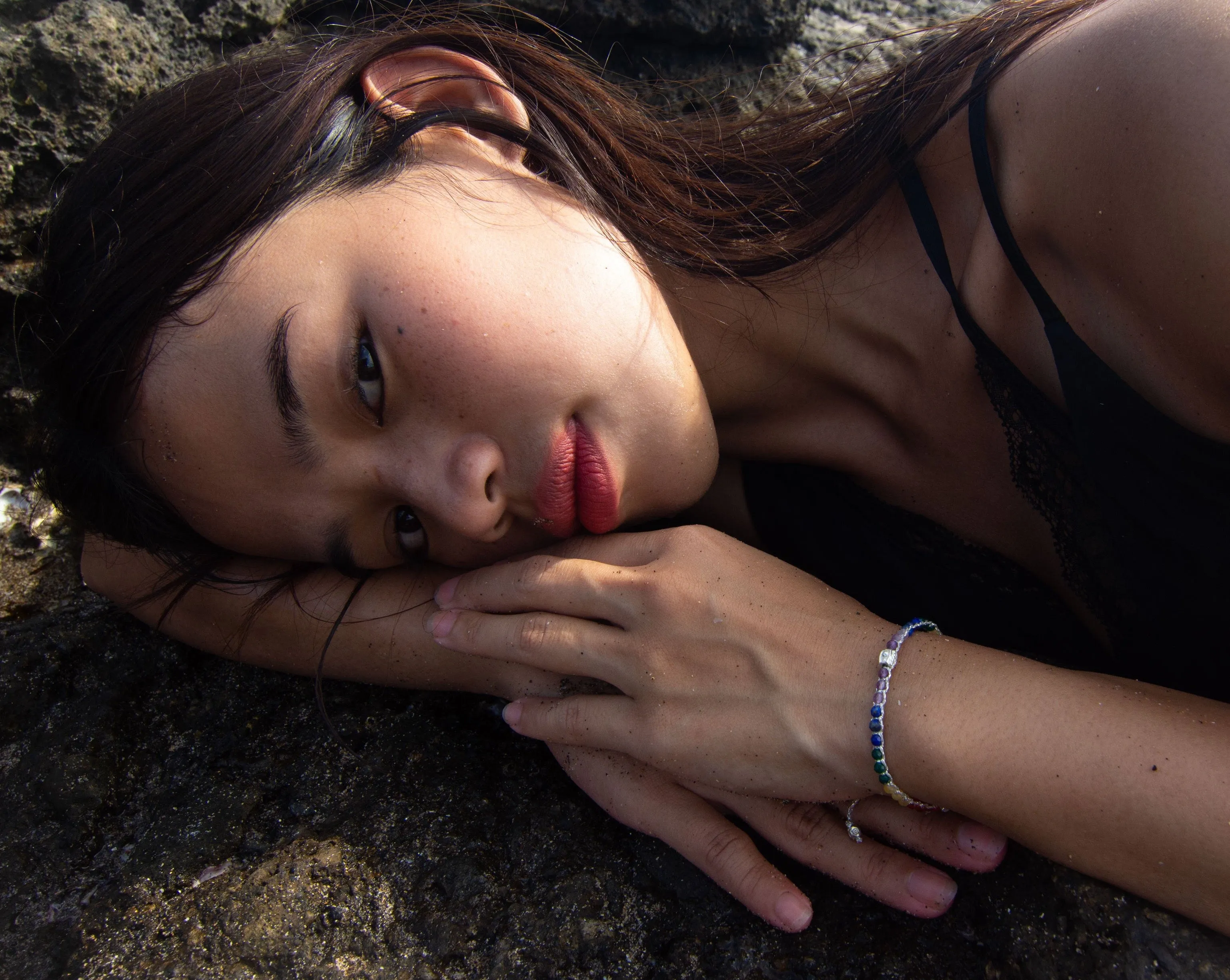 Rainbow Bold Bracelet | Silver