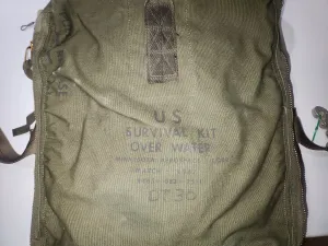 Rare Vintage 1967 US Air Force Survival Kit Over Water OV-1