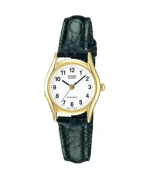 Reloj casual correa de cuero LTP-1094Q-7B1