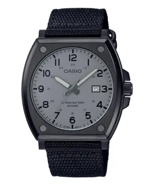 Reloj casual correa de tela MTP-E715C-8AV