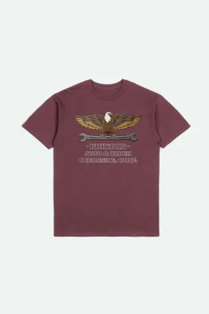 Repair S/S Standard T-Shirt - Mahogany Worn Wash