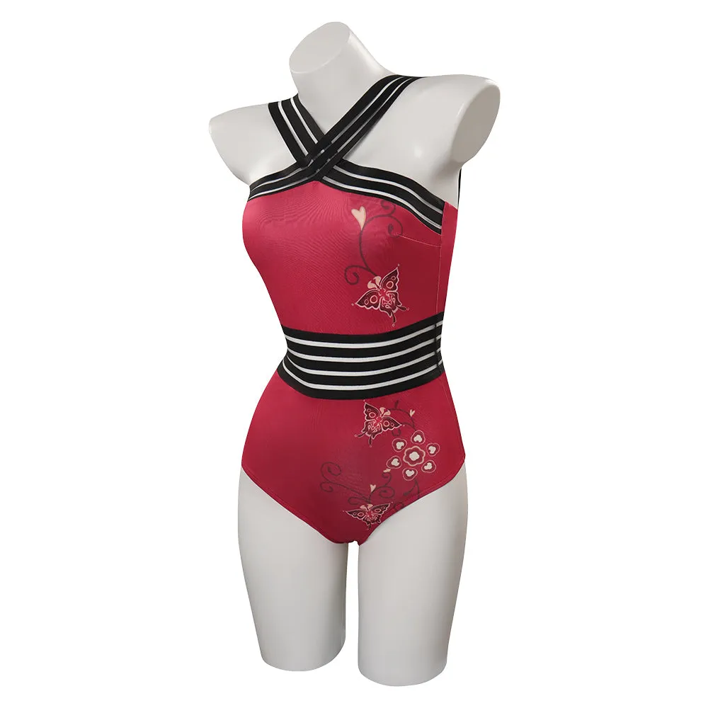Resident Evil 4 Ada Wong Swimsuit Cosplay Costume Outfits Halloween Carnival Party Disguise Suit