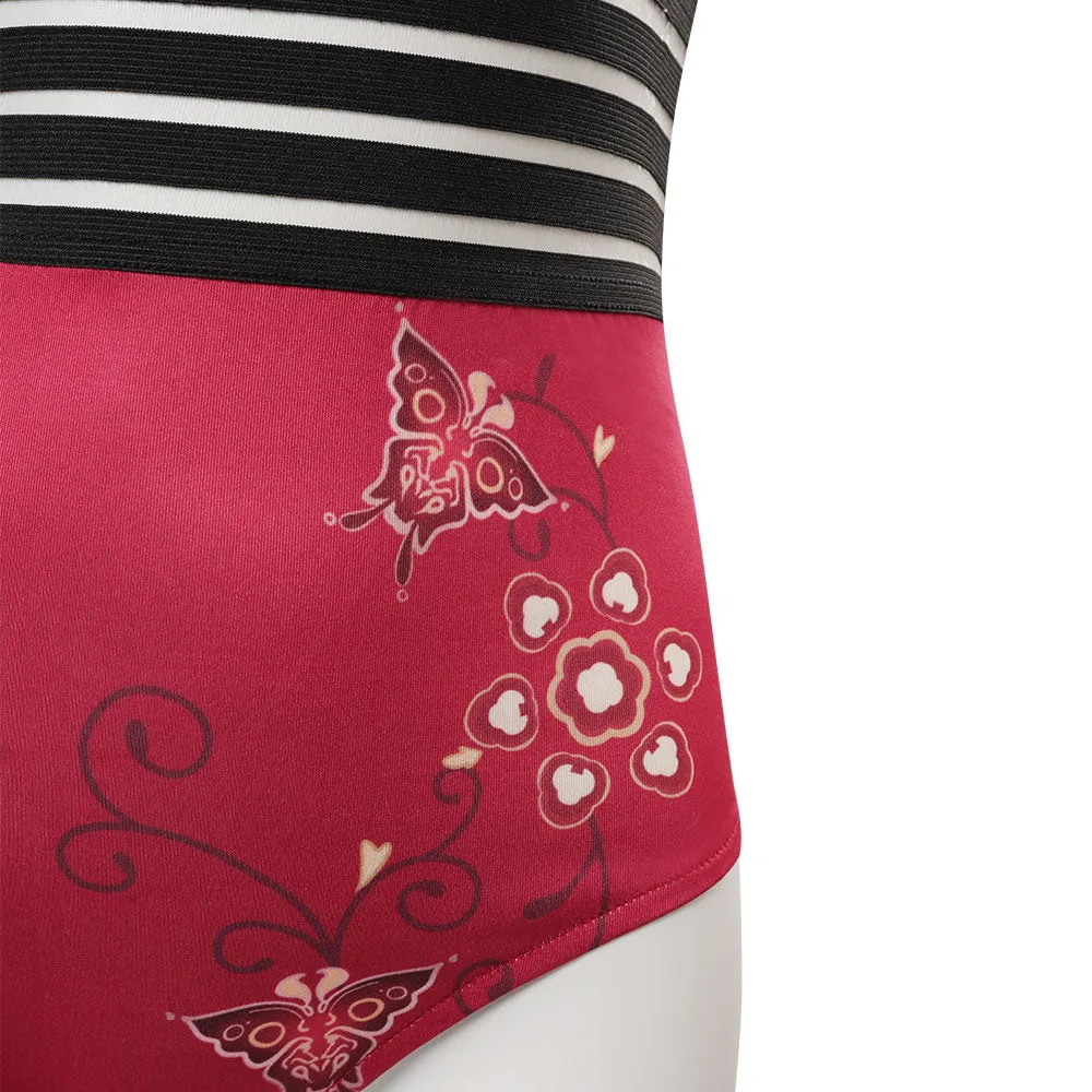 Resident Evil 4 Ada Wong Swimsuit Cosplay Costume Outfits Halloween Carnival Party Disguise Suit