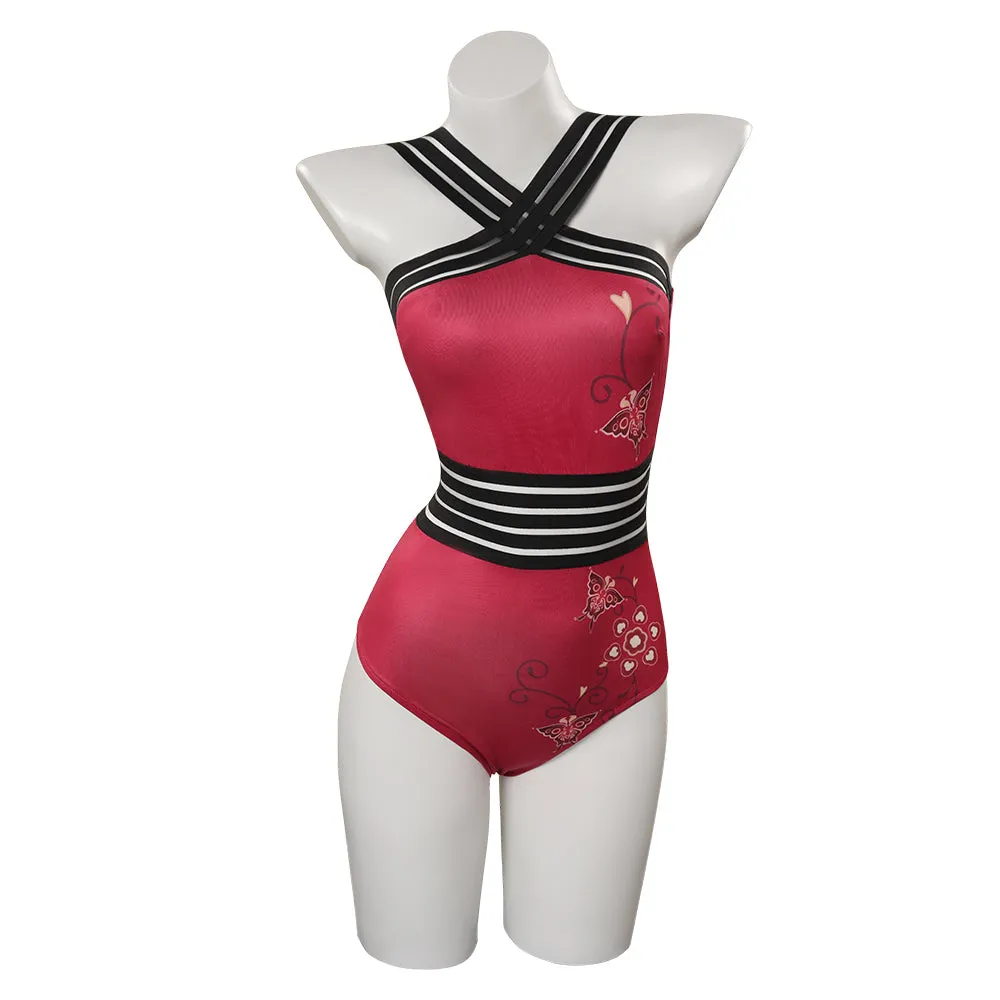 Resident Evil 4 Ada Wong Swimsuit Cosplay Costume Outfits Halloween Carnival Party Disguise Suit