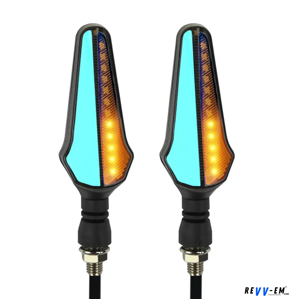 REVV-EM® Motorcycle Amber LED Indicators
