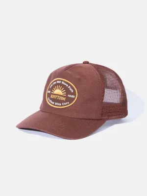Rhythm Worn Path Trucker Cap - Butterscotch