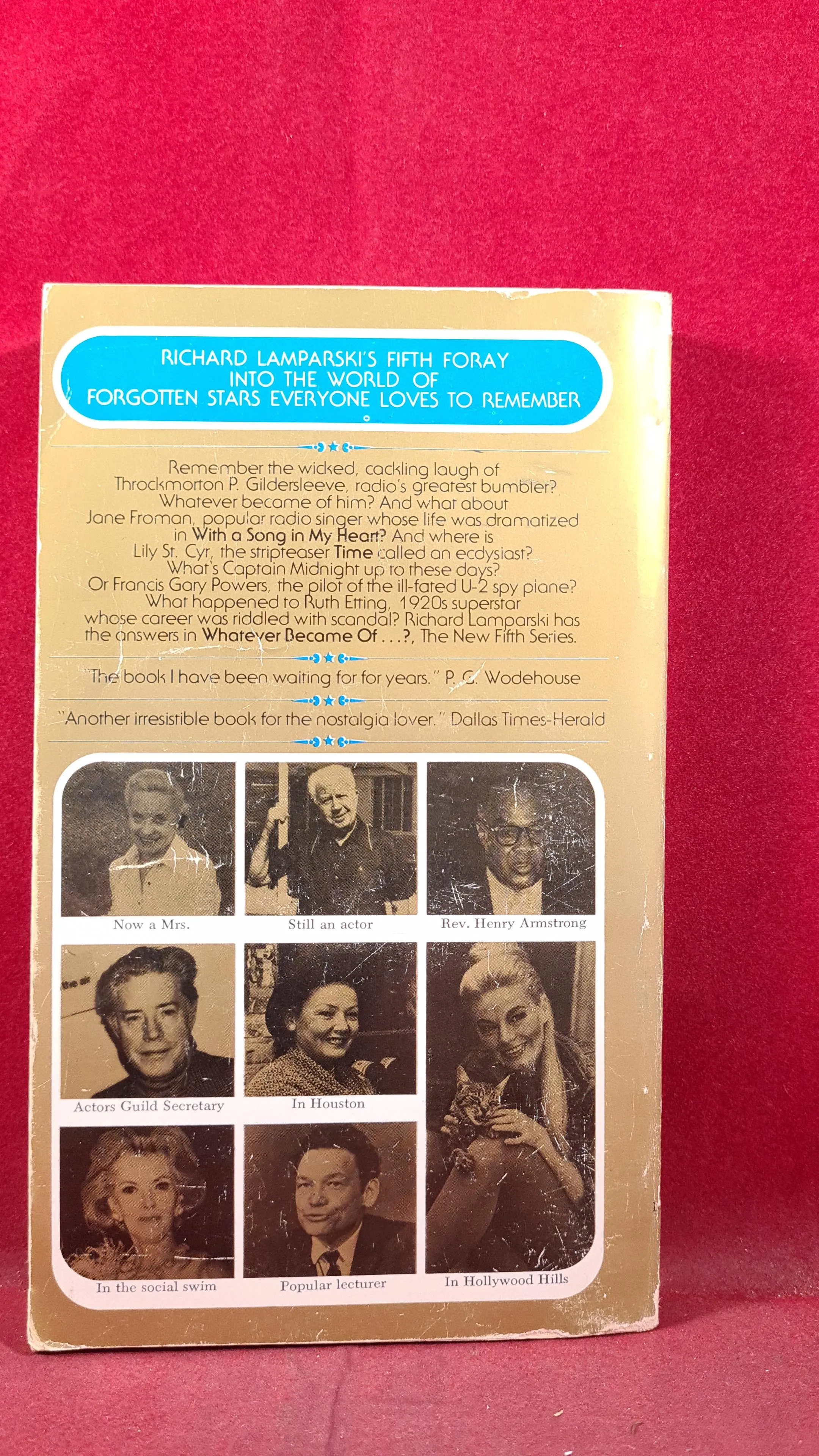 Richard Lamparski - Whatever Became of....? Bantam Edition 1976, Paperbacks