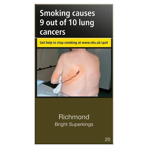 Richmond Bright Superking Cigarettes