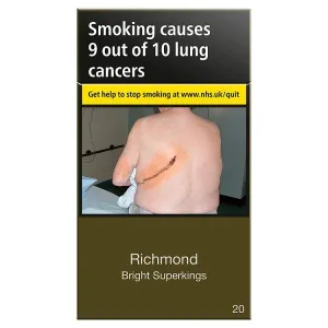 Richmond Bright Superking Cigarettes