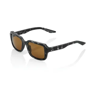RIDELEY - Matte Black Havana - Bronze PEAKPOLAR Lens - OS
