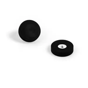 Rubber Coated Magnet - Internal Threaded Hole (Model D)