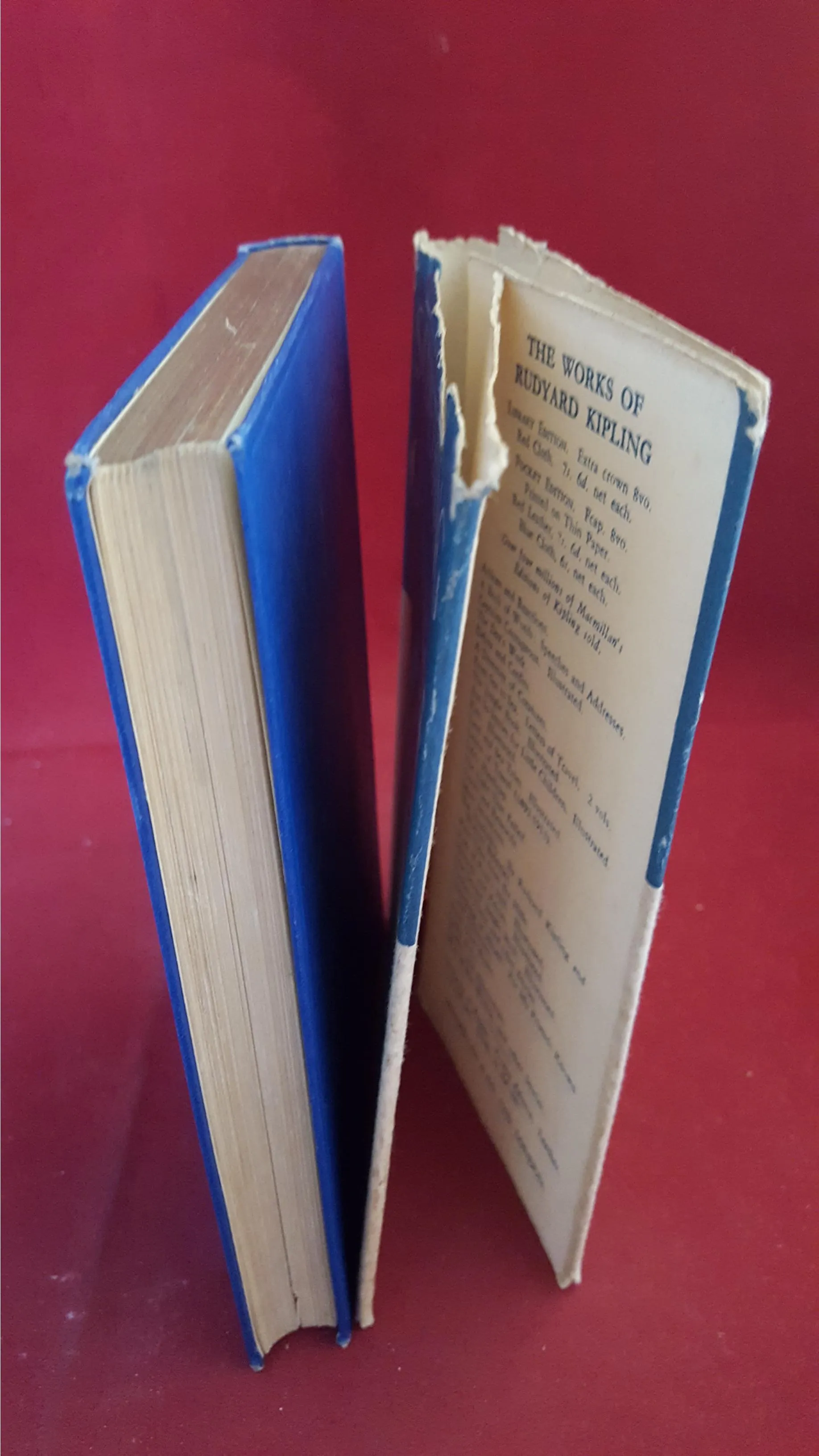 Rudyard Kipling - Autobiography, Something Of Myself, 1937