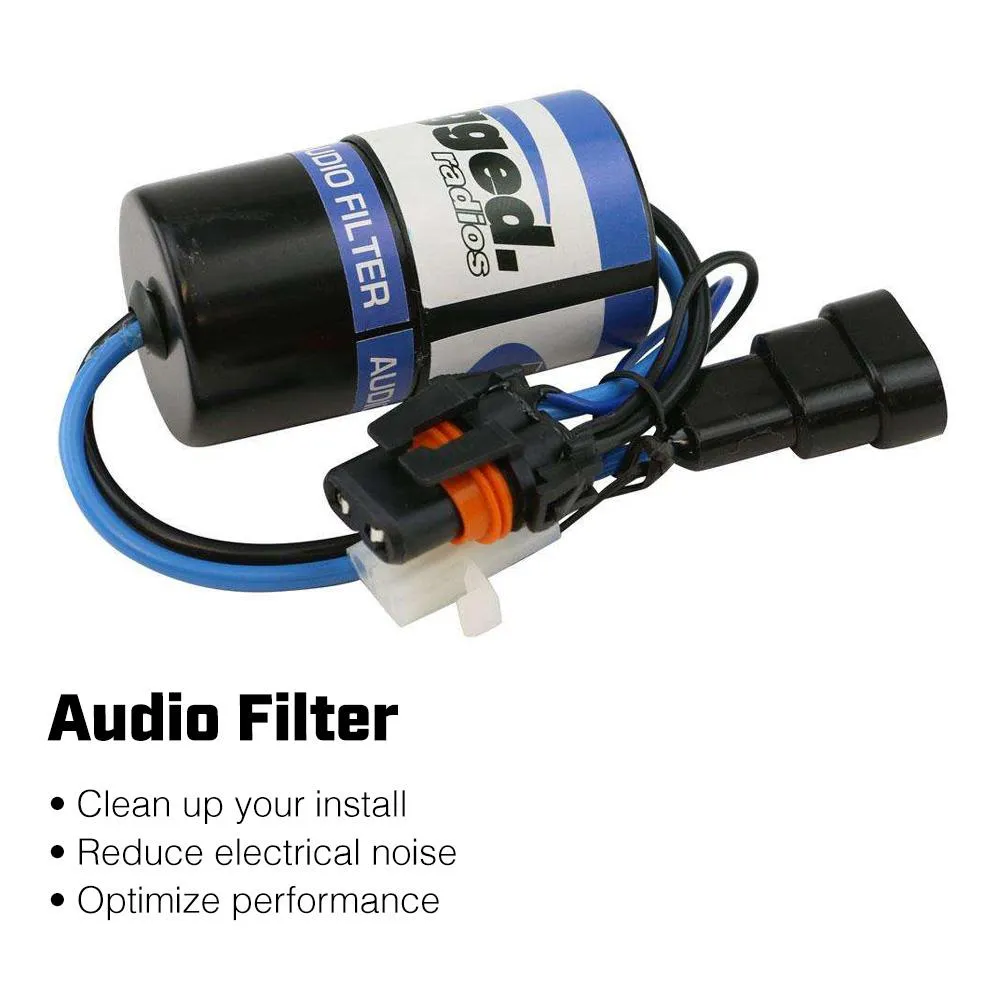 Rugged Radio 2 Person - 696 PLUS Complete Communication Intercom System - with Ultimate Headsets