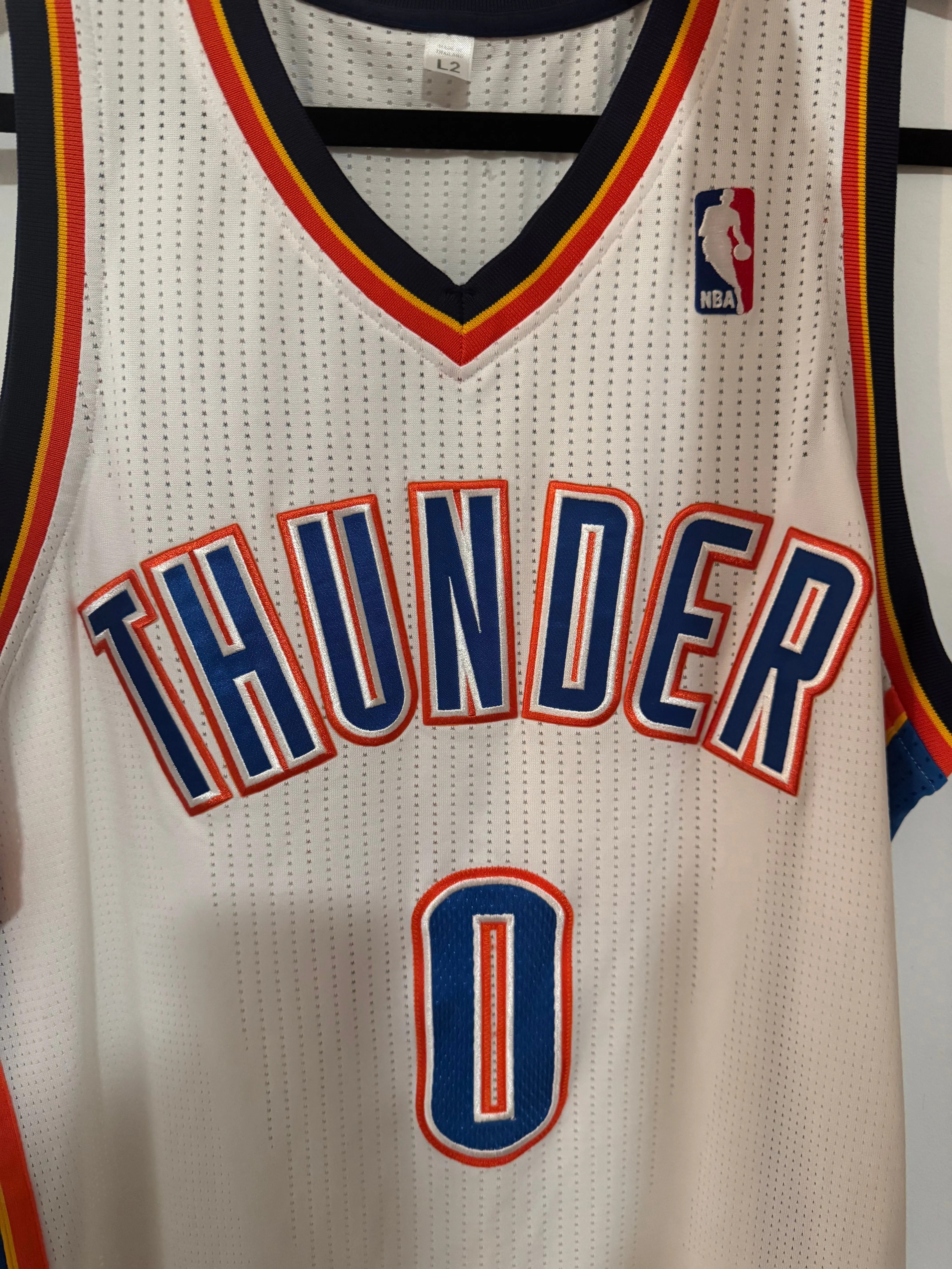 Russell Westbrook Game Worn Jersey