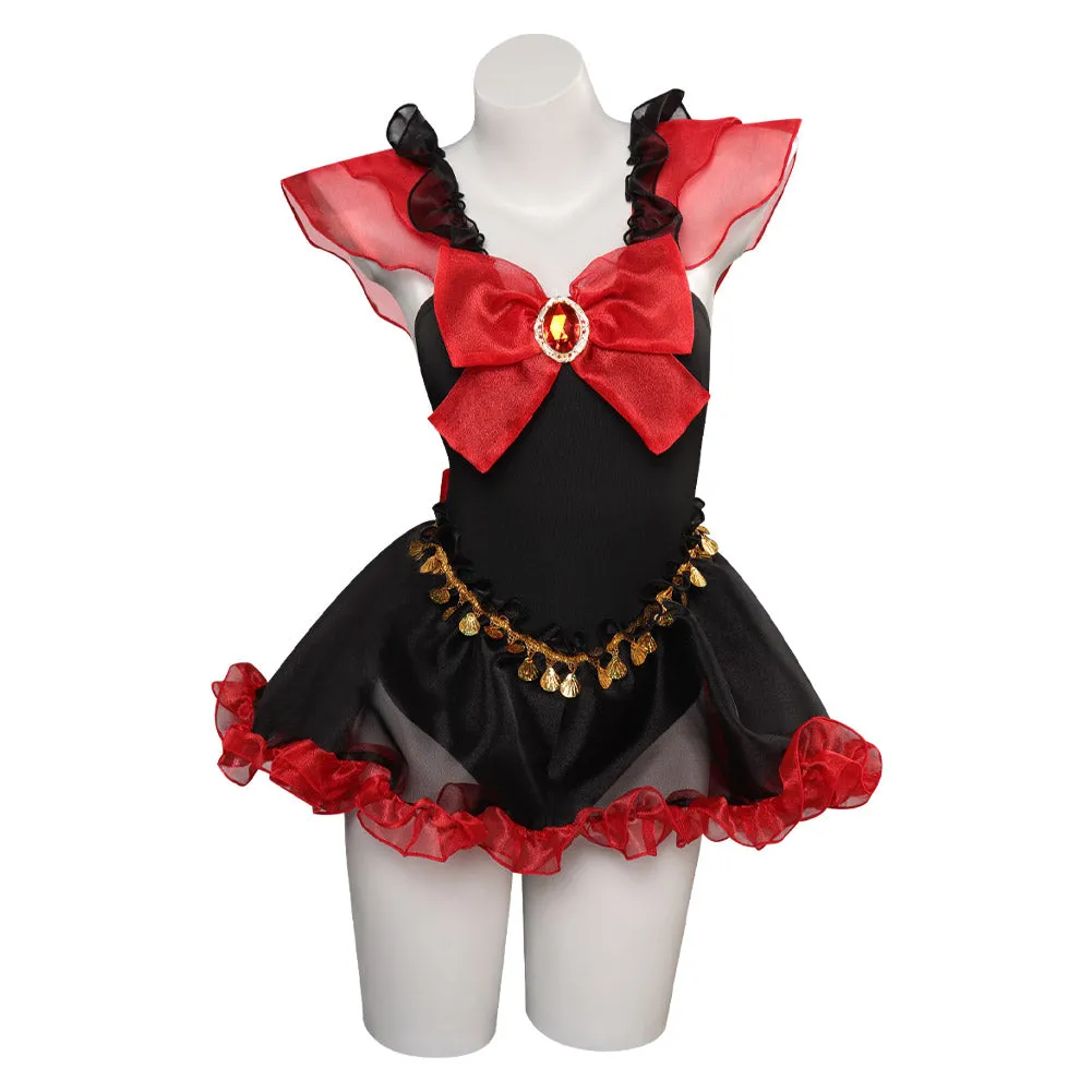 Sailor Moon Chibiusa Original Design Black Swimsuit Outfits Cosplay Costume Halloween Carnival Suit