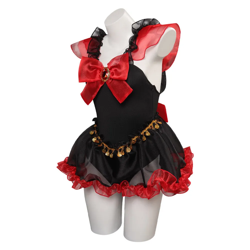Sailor Moon Chibiusa Original Design Black Swimsuit Outfits Cosplay Costume Halloween Carnival Suit